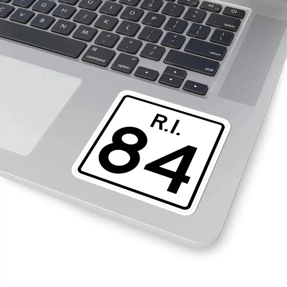 Rhode Island 84 (Rhode Island) (Road Sign) STICKER Vinyl Kiss-Cut Decal - The Sticker Space