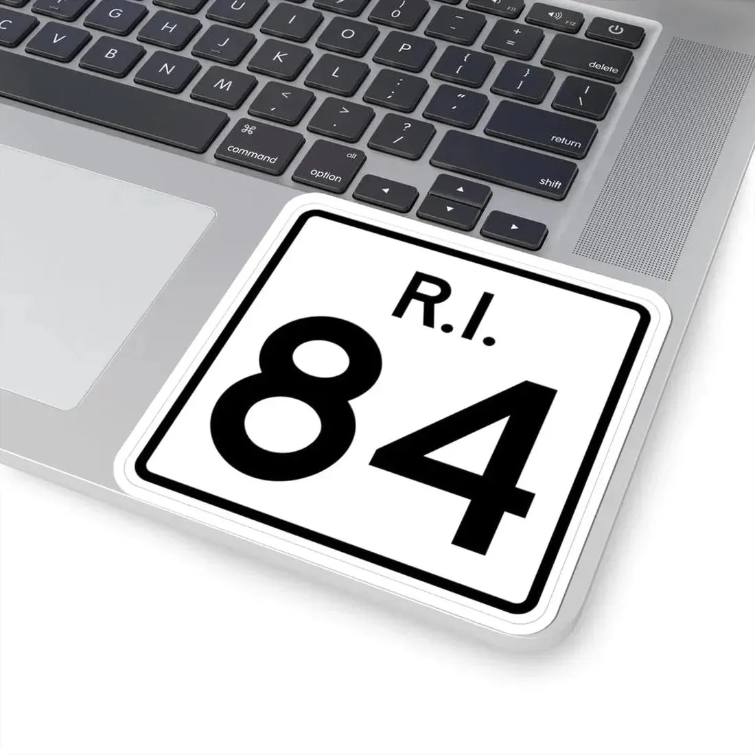 Rhode Island 84 (Rhode Island) (Road Sign) STICKER Vinyl Kiss-Cut Decal - The Sticker Space