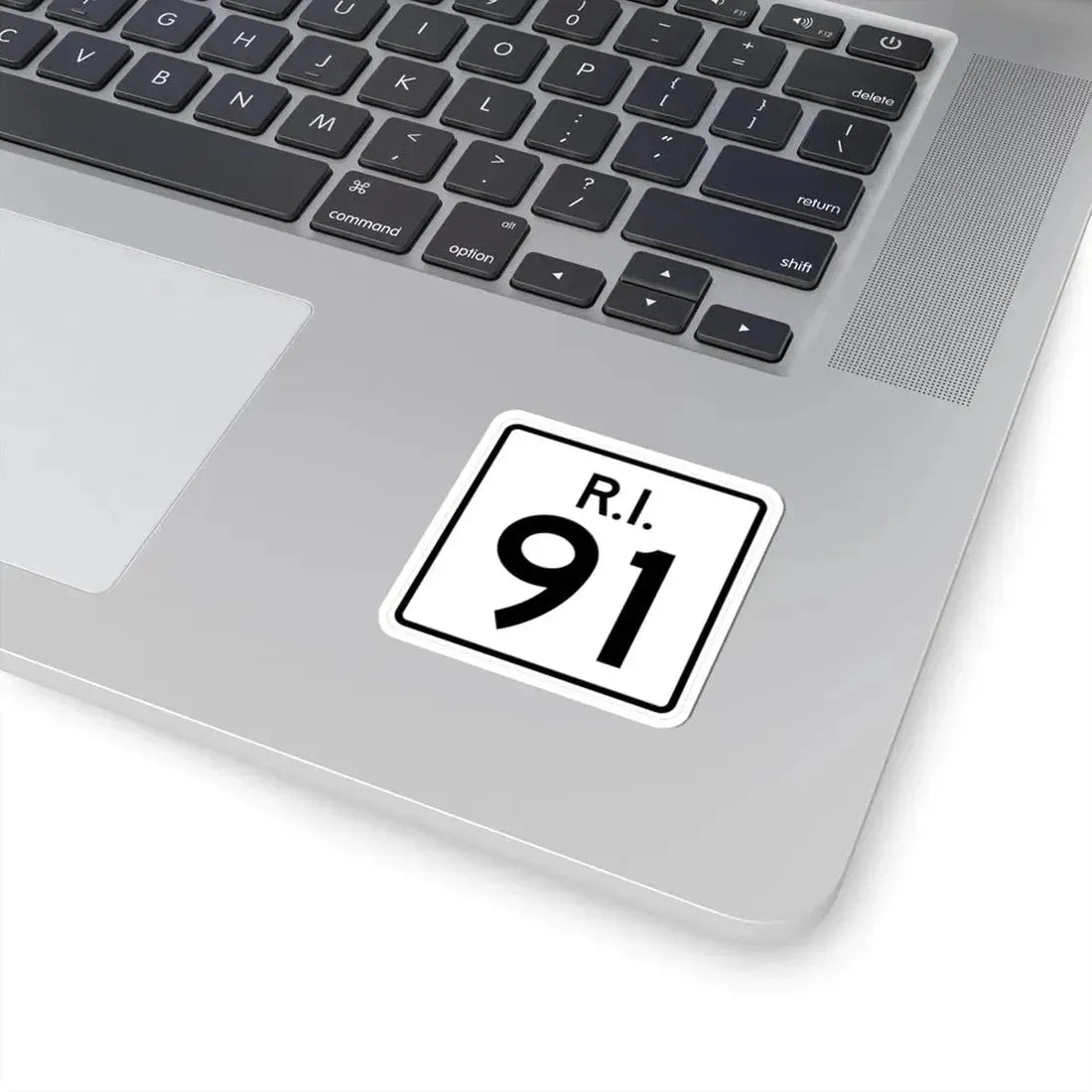 Rhode Island 91 (Rhode Island) (Road Sign) STICKER Vinyl Kiss-Cut Decal - The Sticker Space