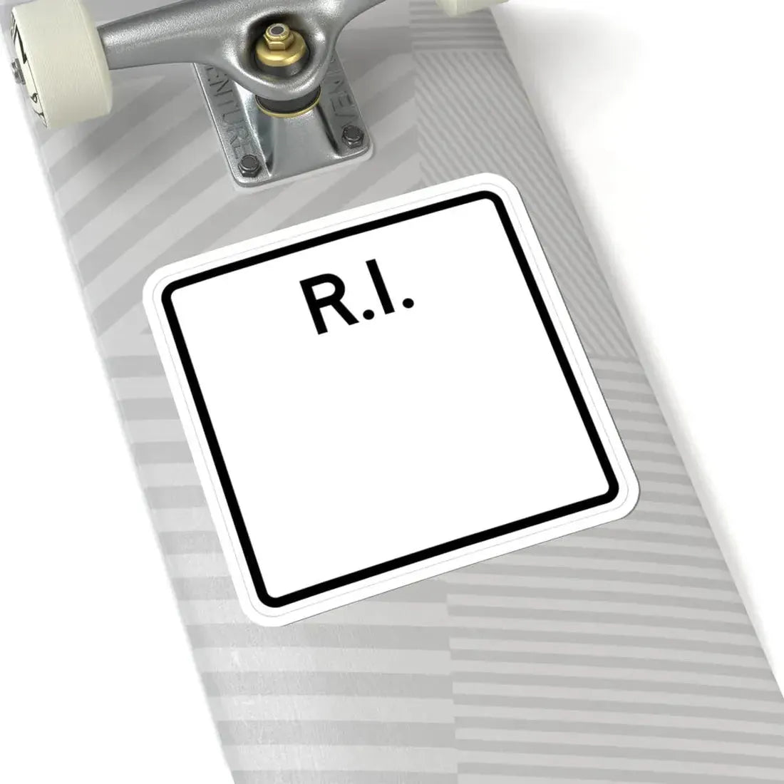 Rhode Island blank (Rhode Island) (Road Sign) STICKER Vinyl Kiss-Cut Decal - The Sticker Space