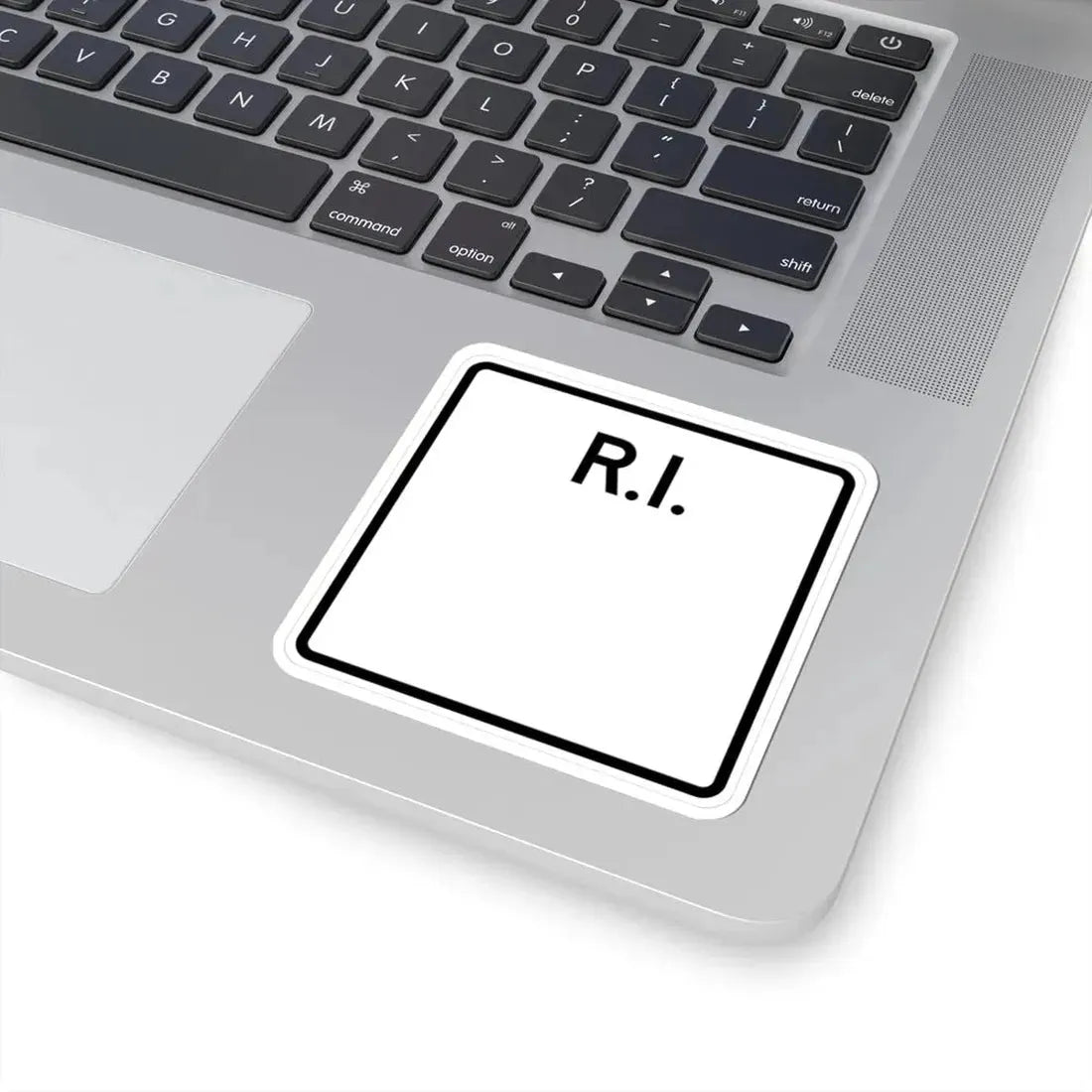 Rhode Island blank (Rhode Island) (Road Sign) STICKER Vinyl Kiss-Cut Decal - The Sticker Space