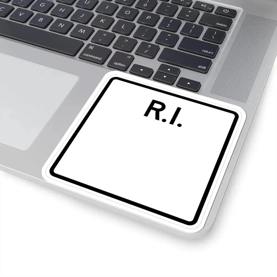 Rhode Island blank (Rhode Island) (Road Sign) STICKER Vinyl Kiss-Cut Decal - The Sticker Space