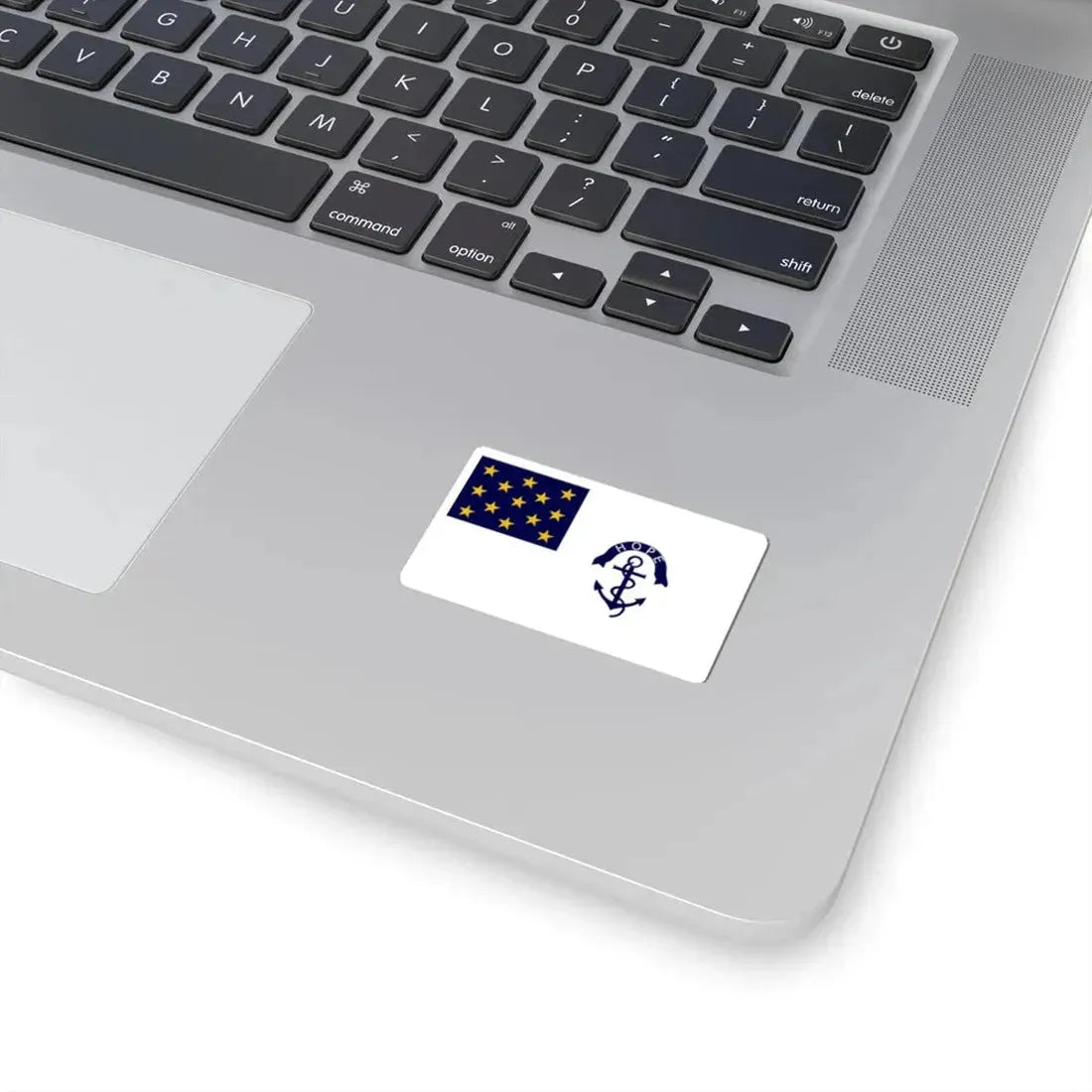 Rhode Island Regimental Flag (United States) STICKER Vinyl Kiss-Cut Decal - The Sticker Space