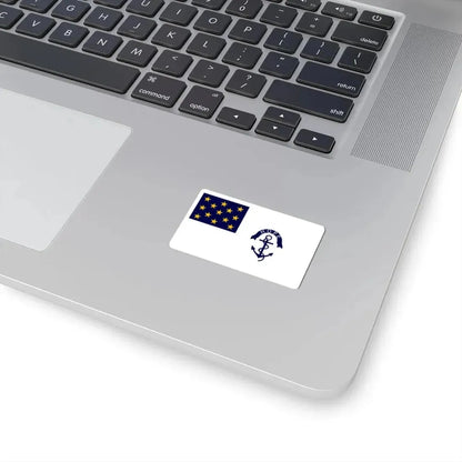 Rhode Island Regimental Flag (United States) STICKER Vinyl Kiss-Cut Decal - The Sticker Space