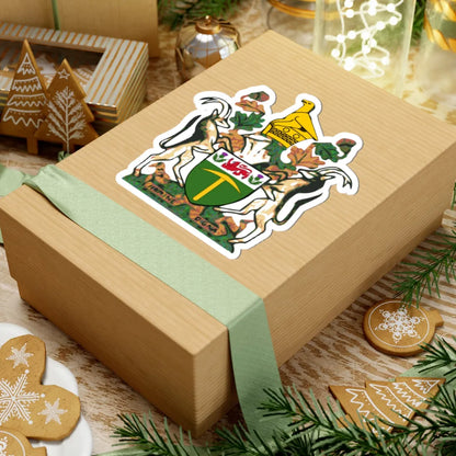 Rhodesian coat of arms Sag (Zimbabwe) (Coat of Arms) STICKER Vinyl Kiss-Cut Decal - The Sticker Space