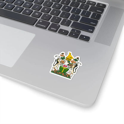 Rhodesian coat of arms Sag (Zimbabwe) (Coat of Arms) STICKER Vinyl Kiss-Cut Decal - The Sticker Space