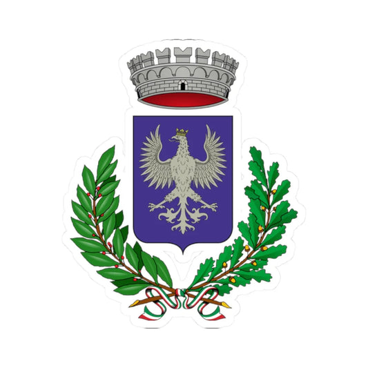 Riace-Stemma (Italy) (Coat of Arms) STICKER Vinyl Kiss-Cut Decal 2 Inch White - The Sticker Space