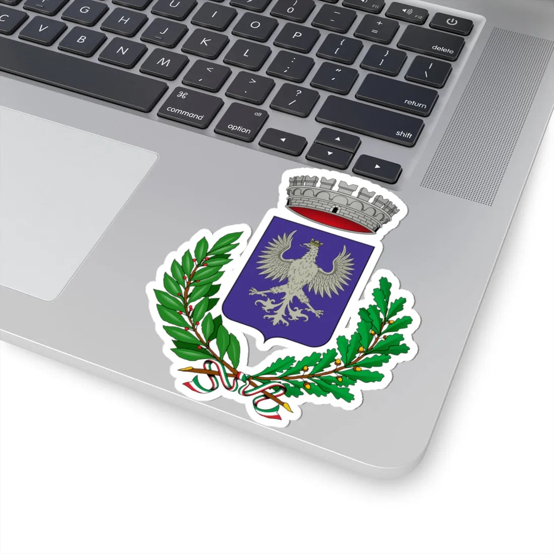 Riace-Stemma (Italy) (Coat of Arms) STICKER Vinyl Kiss-Cut Decal - The Sticker Space