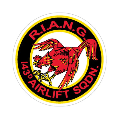 R.I.A.N.G. 143rd Airlift Sq (U.S. Air Force) STICKER Vinyl Die-Cut Decal - The Sticker Space
