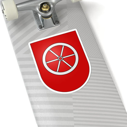 Riaz-coat of arms (Switzerland) (Coat of Arms) STICKER Vinyl Kiss-Cut Decal - The Sticker Space