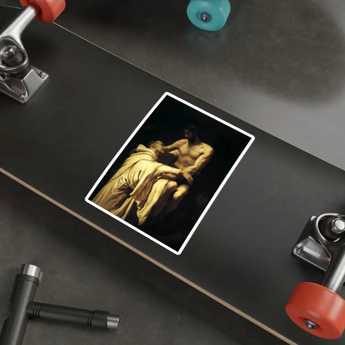 SKU:31965064221665485538 Sticker types:White Shape:Die-Cut Sizes:6" × 6"