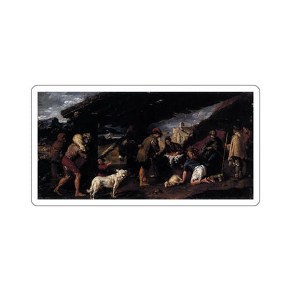 SKU:15912579405845563236 Sticker types:White Shape:Die-Cut Sizes:3" × 3"
