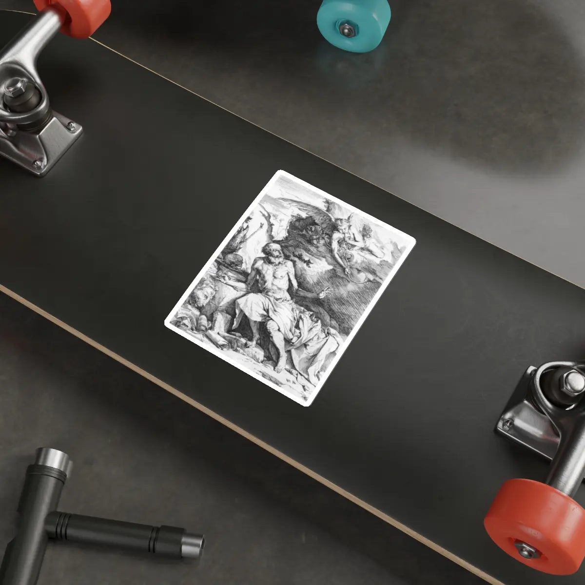 SKU:14640087344970019422 Sticker types:White Shape:Die-Cut Sizes:5" × 5"