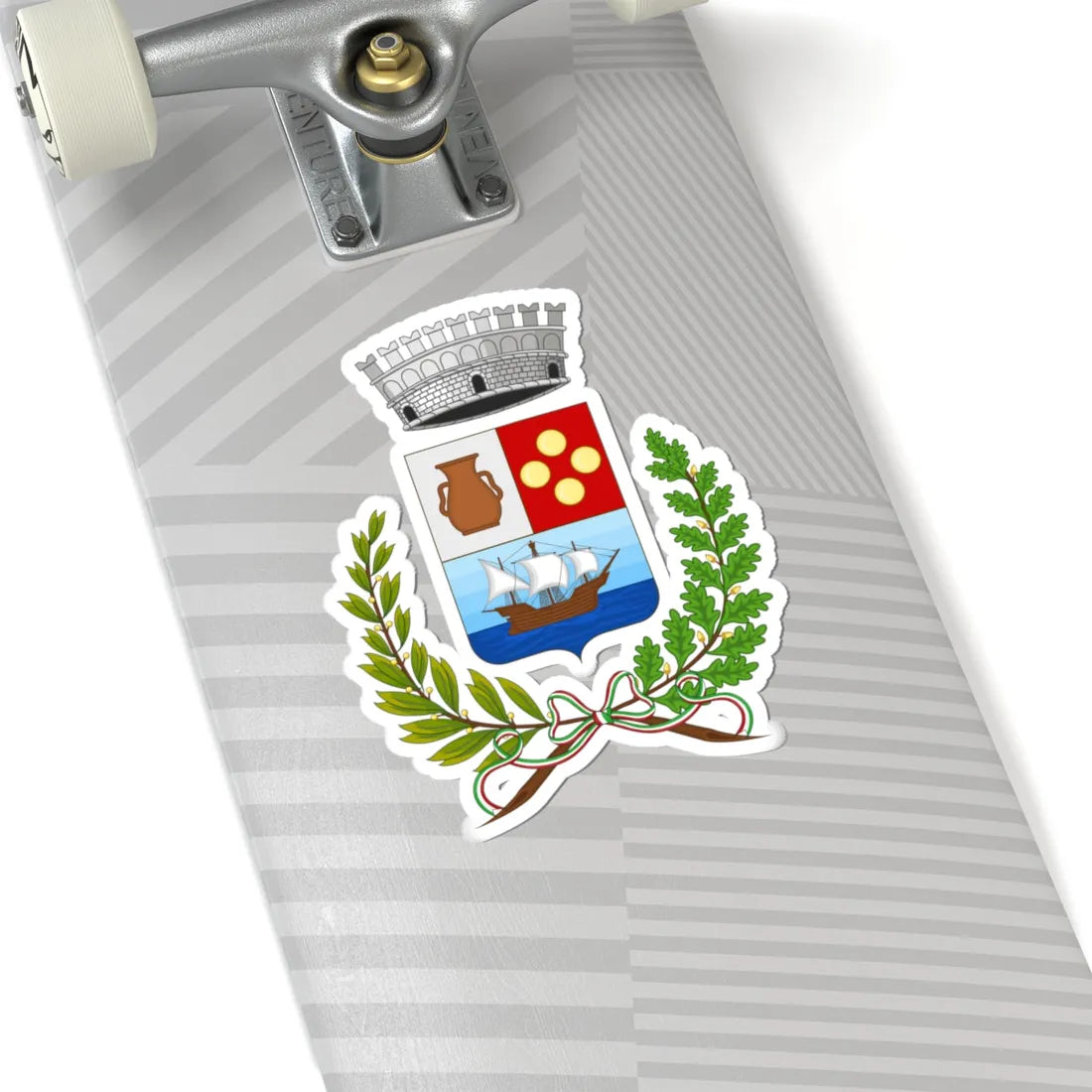 Ricadi-Stemma (Italy) (Coat of Arms) STICKER Vinyl Kiss-Cut Decal - The Sticker Space