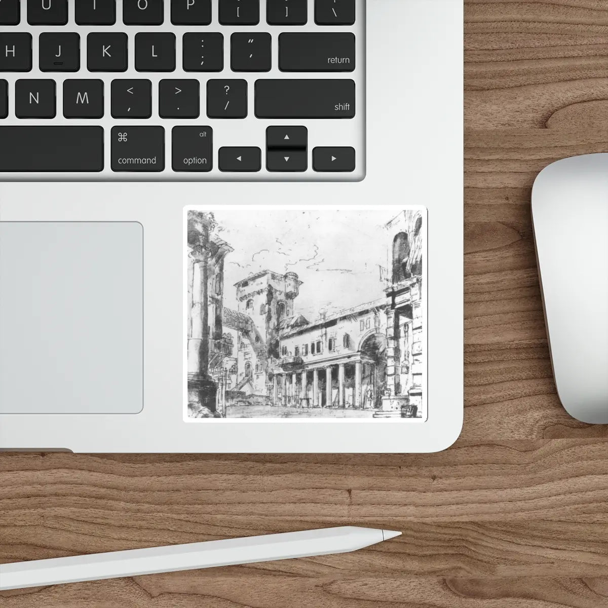 SKU:22417462144037596630 Sticker types:White Shape:Die-Cut Sizes:4" × 4"