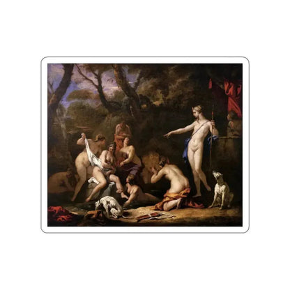 RICCI, Sebastiano - Diana and Callisto (Artwork) STICKER Vinyl Die-Cut Decal White Die-Cut 5 Inch - The Sticker Space