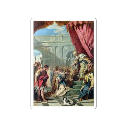 RICCI, Sebastiano - Esther before Ahasuerus (Artwork) STICKER Vinyl Die-Cut Decal - The Sticker Space