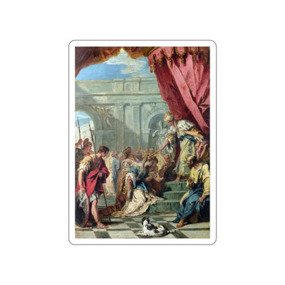 RICCI, Sebastiano - Esther before Ahasuerus (Artwork) STICKER Vinyl Die-Cut Decal - The Sticker Space