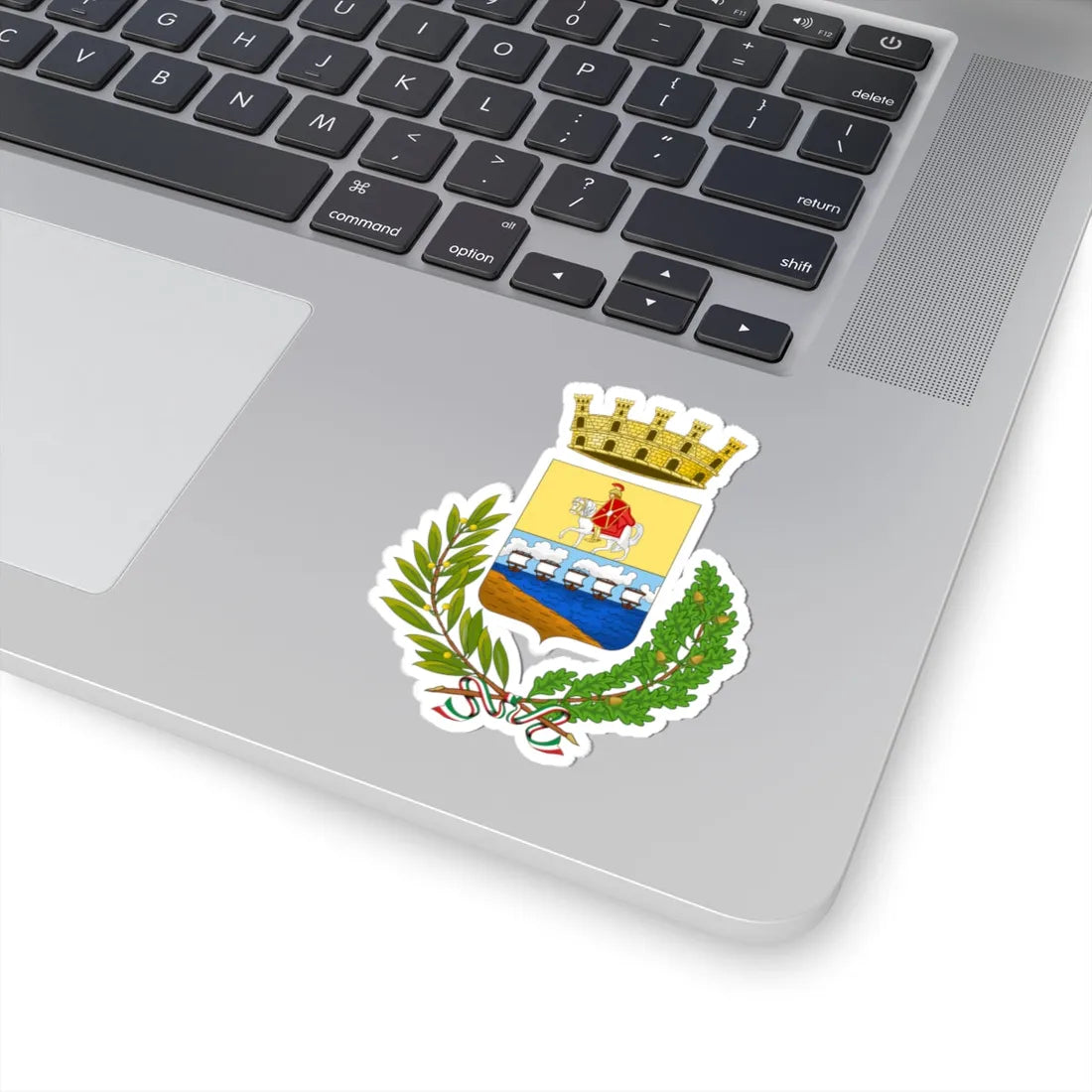 Riccione-Stemma (Italy) (Coat of Arms) STICKER Vinyl Kiss-Cut Decal - The Sticker Space