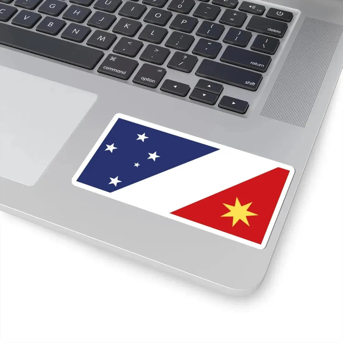 Richard Bates Proposal 1971 Australian Flag Proposal (Australia) STICKER Vinyl Kiss-Cut Decal - The Sticker Space