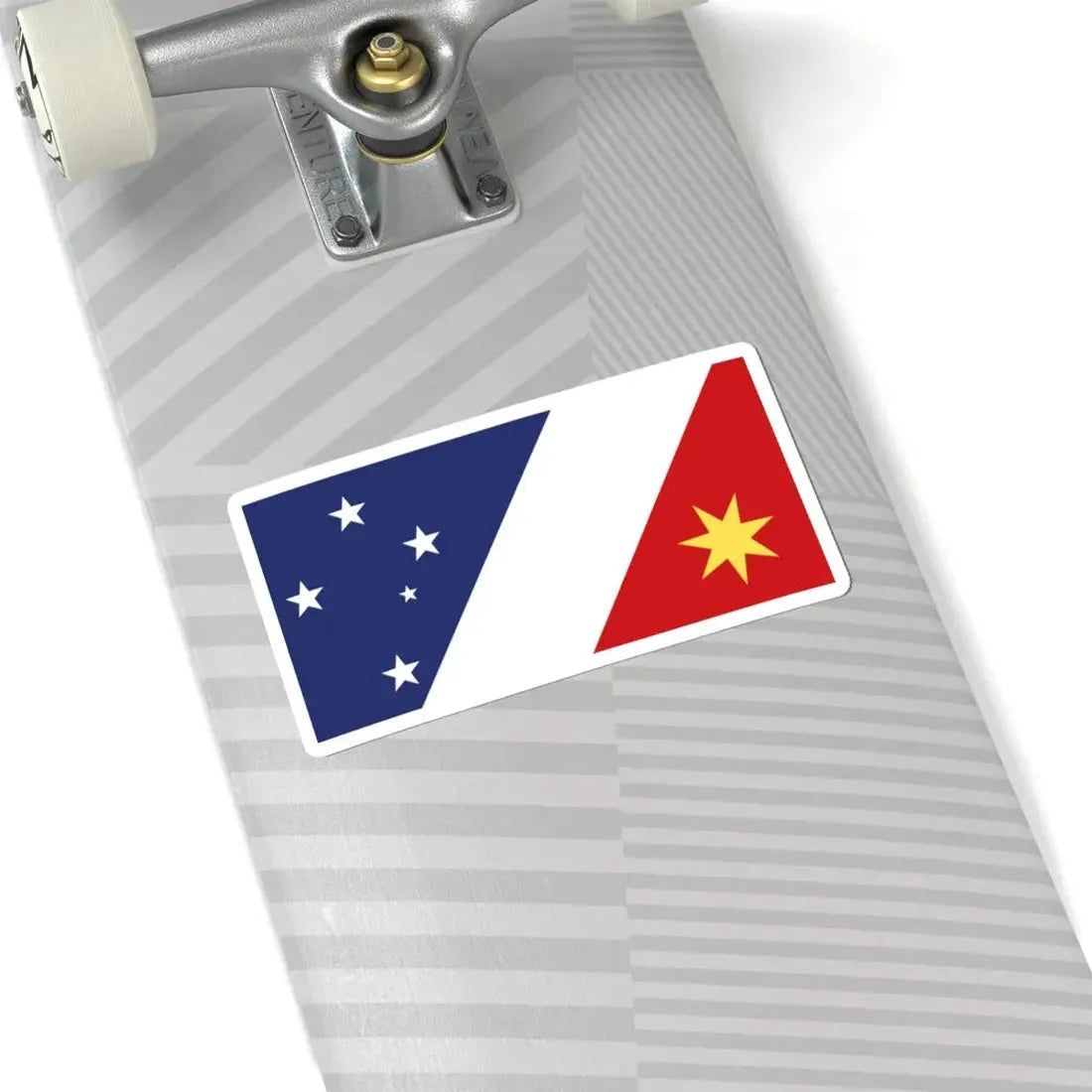 Richard Bates Proposal 1971 Australian Flag Proposal (Australia) STICKER Vinyl Kiss-Cut Decal - The Sticker Space