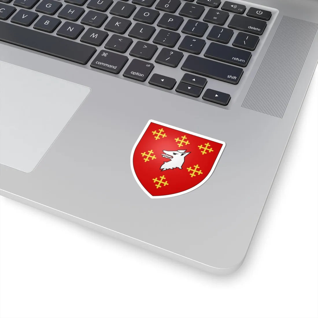 Richard dAvranches (England) (Coat of Arms) STICKER Vinyl Kiss-Cut Decal - The Sticker Space
