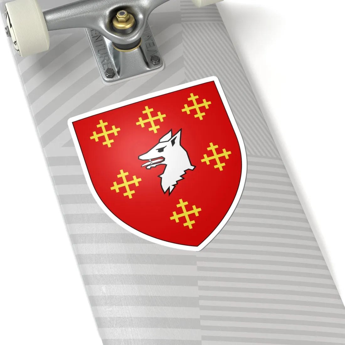 Richard dAvranches (England) (Coat of Arms) STICKER Vinyl Kiss-Cut Decal - The Sticker Space
