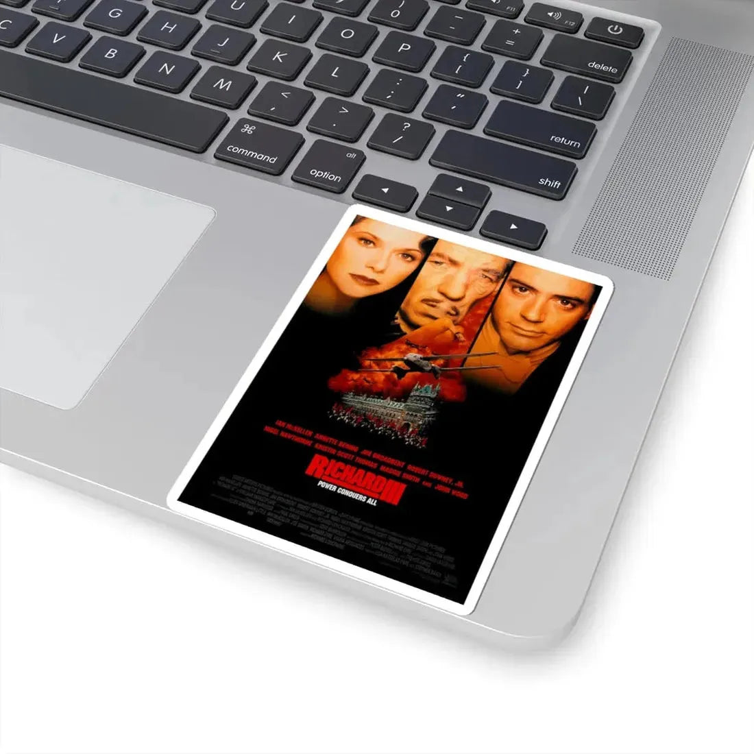 Richard III 1995 Movie Poster - STICKER Vinyl Kiss-Cut Decal - The Sticker Space