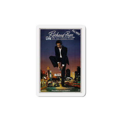 Richard Pryor Live on the Sunset Strip 1982 Movie Poster Die-Cut Magnet-5" x 5"-The Sticker Space