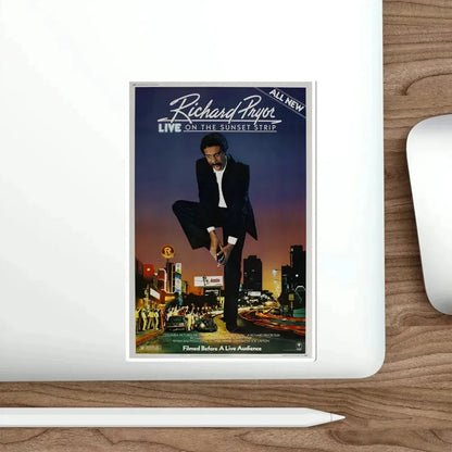 Richard Pryor Live on the Sunset Strip 1982 Movie Poster STICKER Vinyl Die-Cut Decal - The Sticker Space