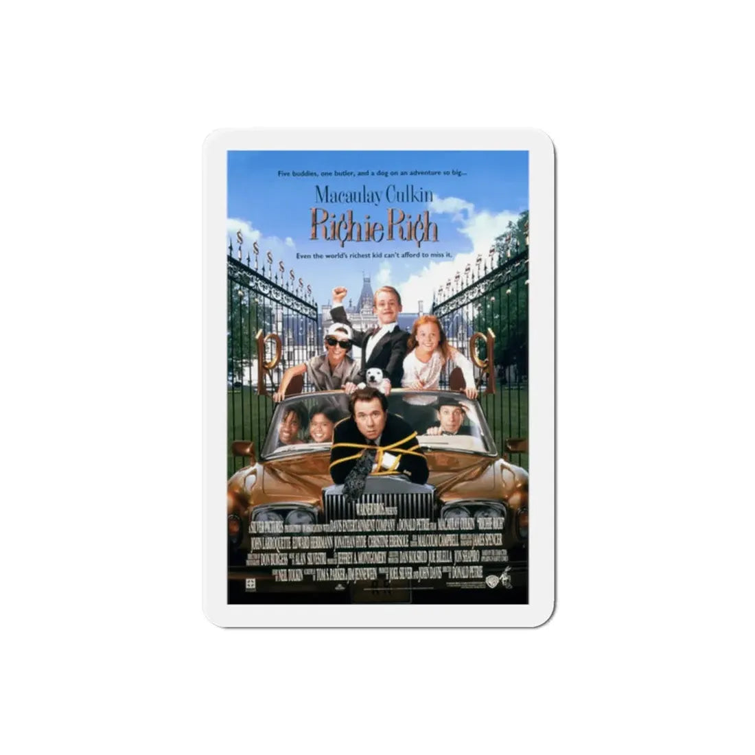 Richie Rich 1994 Movie Poster Refrigerator Magnet - The Sticker Space