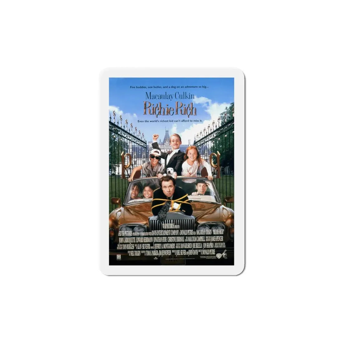 Richie Rich 1994 Movie Poster Refrigerator Magnet - The Sticker Space