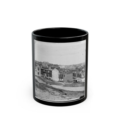 Richmond, Va. Another View From Gambles Hill (U.S. Civil War) Black Coffee Mug-11oz-The Sticker Space