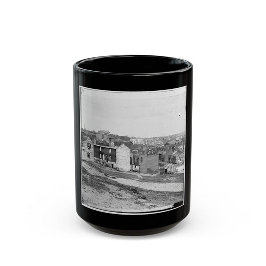 Richmond, Va. Another View From Gambles Hill (U.S. Civil War) Black Coffee Mug-15oz-The Sticker Space