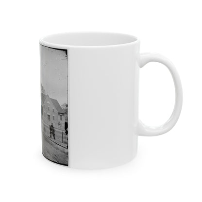 Richmond, Va. First African Church (Broad Street) (U.S. Civil War) White Coffee Mug-The Sticker Space