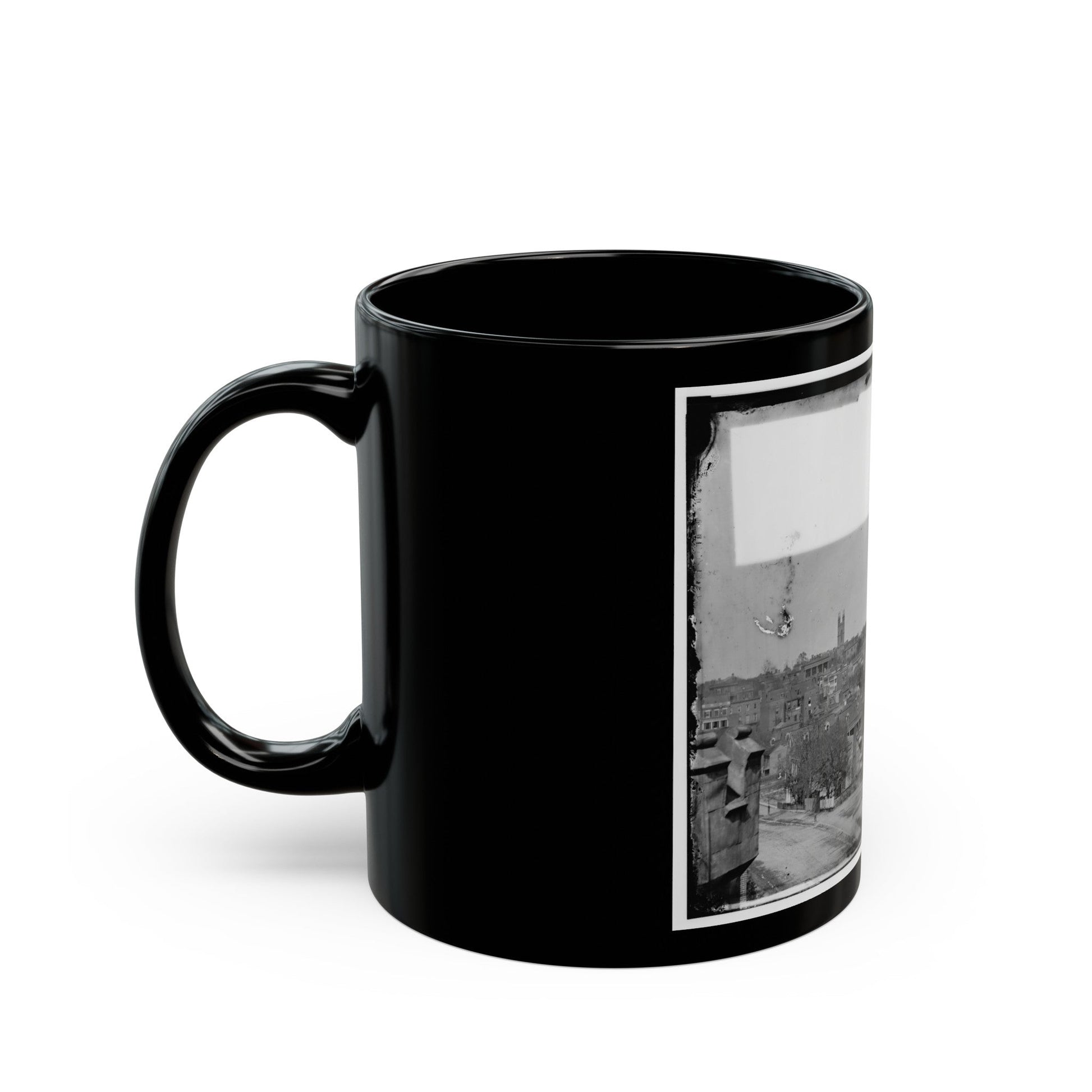 Richmond, Va. General View (U.S. Civil War) Black Coffee Mug-The Sticker Space