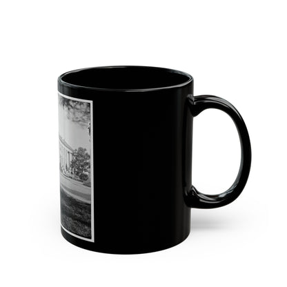 Richmond, Va. Left Side And Rear Of Capitol (U.S. Civil War) Black Coffee Mug-The Sticker Space