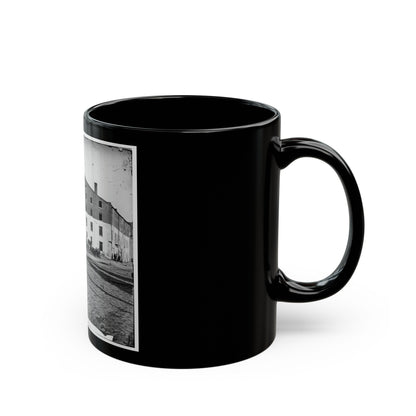 Richmond, Va. Side And Rear View Of Libby Prison (U.S. Civil War) Black Coffee Mug-The Sticker Space