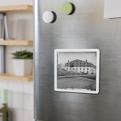 Richmond, Va. Side And Rear View Of Libby Prison (U.S. Civil War) Refrigerator Magnet-The Sticker Space