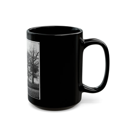 Richmond, Va. Tomb Of President James Monroe In Hollywood Cemetery (U.S. Civil War) Black Coffee Mug-The Sticker Space