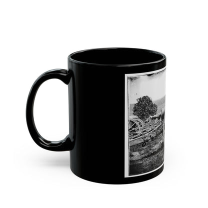 Richmond, Va., Vicinity. 1st New York Pettit's Battery, Artillery (U.S. Civil War) Black Coffee Mug-The Sticker Space