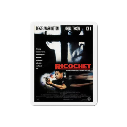 Ricochet 1991 Movie Poster Refrigerator Magnet 2 Inch - The Sticker Space