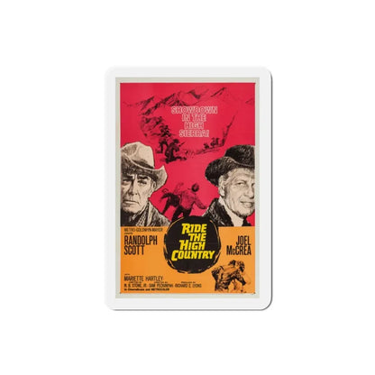 Ride the High Country 1962 Movie Poster Refrigerator Magnet - The Sticker Space