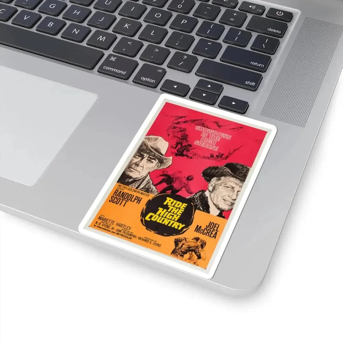 Ride the High Country 1962 Movie Poster - STICKER Vinyl Kiss-Cut Decal - The Sticker Space