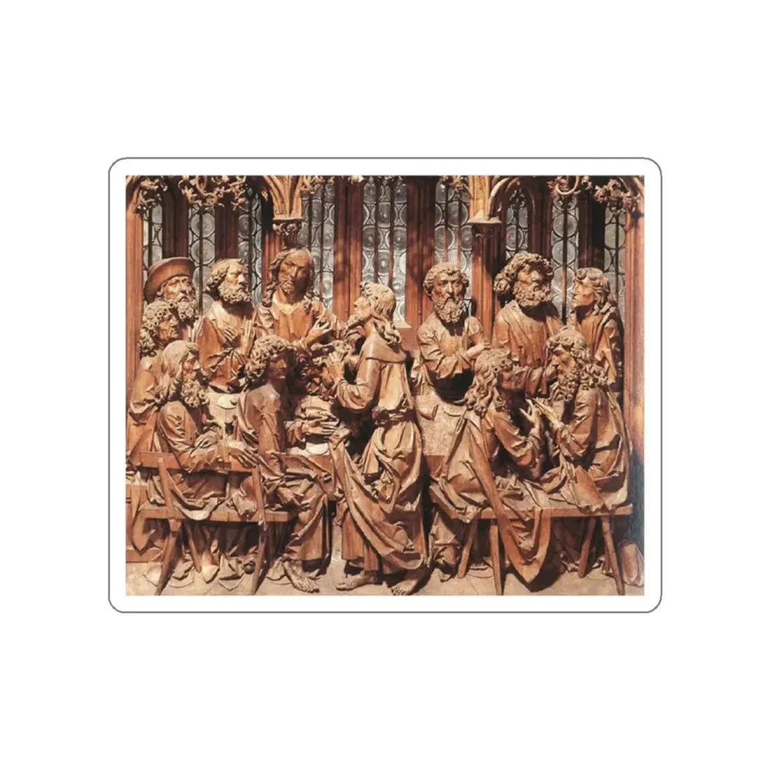 RIEMENSCHNEIDER, Tilman - The Last Supper (Artwork) STICKER Vinyl Die-Cut Decal - The Sticker Space