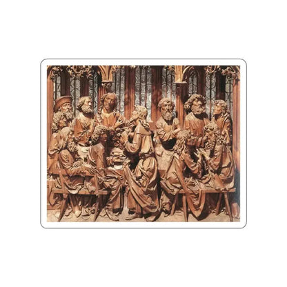 RIEMENSCHNEIDER, Tilman - The Last Supper (Artwork) STICKER Vinyl Die-Cut Decal White Die-Cut 2 Inch - The Sticker Space