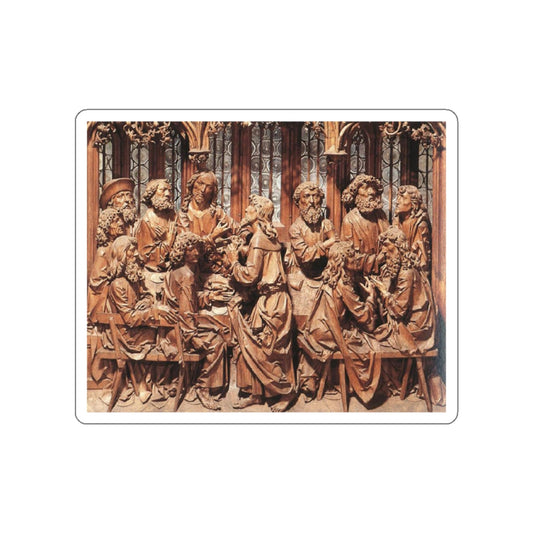 RIEMENSCHNEIDER, Tilman - The Last Supper (Artwork) STICKER Vinyl Die-Cut Decal-White-The Sticker Space