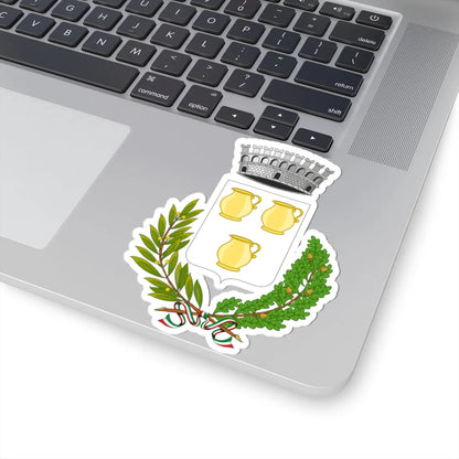 Riesi-Stemma (Italy) (Coat of Arms) STICKER Vinyl Kiss-Cut Decal - The Sticker Space