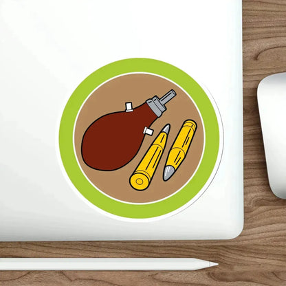 Rifle Shooting (Boy Scouts Merit Badge) STICKER Vinyl Die-Cut Decal - The Sticker Space