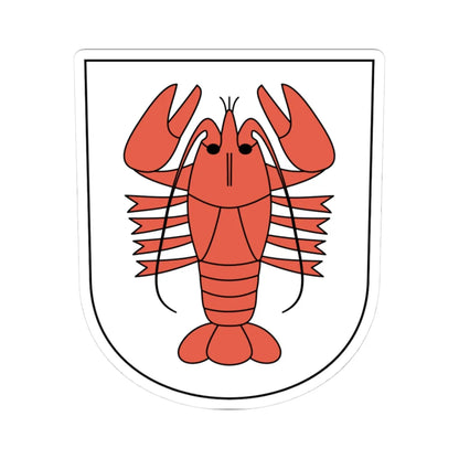 Rikon coat of arms (Switzerland) (Coat of Arms) STICKER Vinyl Kiss-Cut Decal 3 Inch White - The Sticker Space